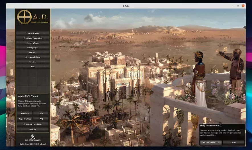 0 ad alpha 25 0 a.d. Alpha 25