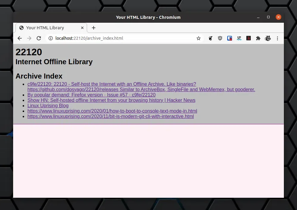 Índice de arquivo 22120