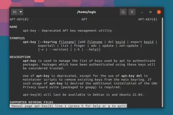 apt-key está obsoleto. Como adicionar chaves de assinatura do repositório OpenPGP sem ele no Debian, Ubuntu, Linux Mint, Pop!_OS, etc.