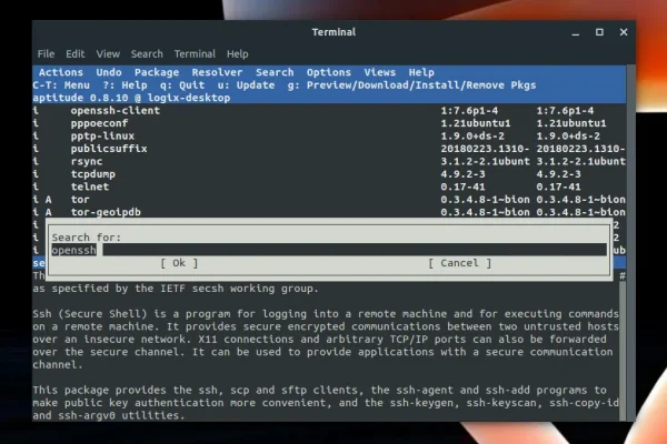 Como pesquisar pacotes disponíveis na linha de comando no Debian, Ubuntu ou Linux Mint [APT]