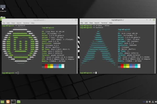 Archbox facilita a instalação de software do Arch Linux em outras distribuições Linux (usando um ambiente Chroot)
