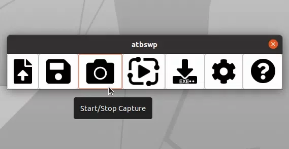 Atbswp gravar e reproduzir ações do mouse e teclado