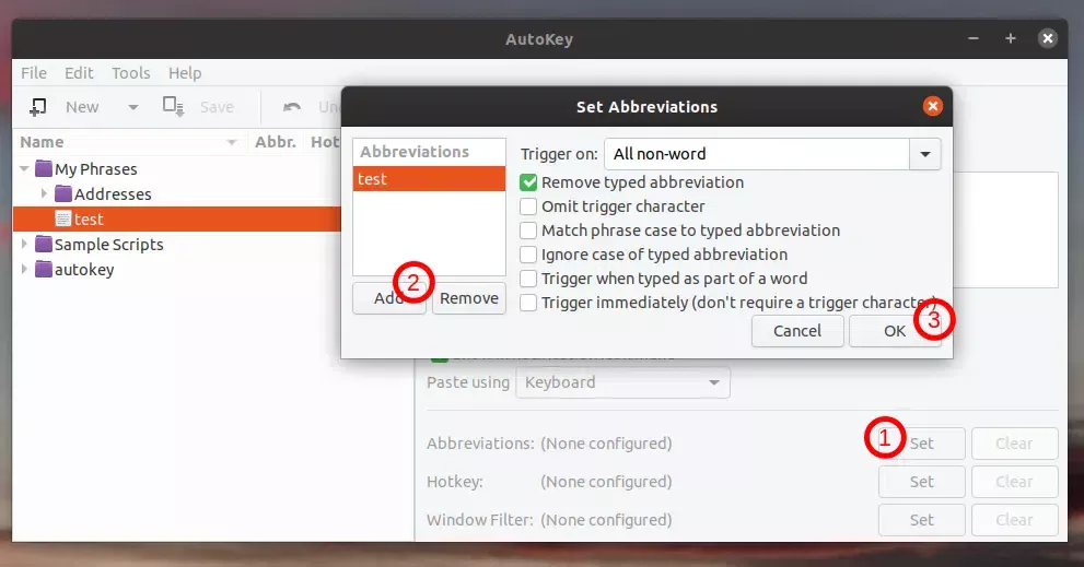 tutorial de expansão de texto autokey 2