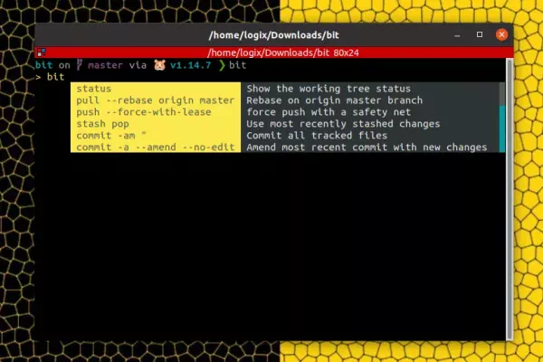 Bit é uma CLI Git moderna com um prompt interativo