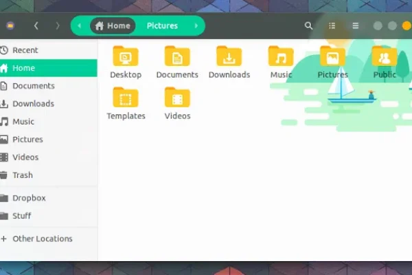 Canta é um tema GTK incrível baseado em Material Design