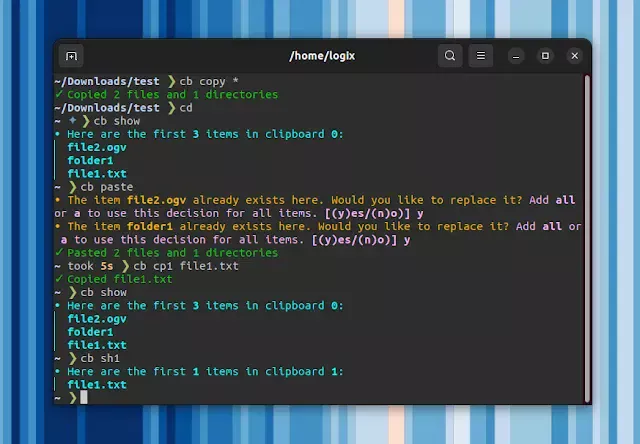 Ferramenta de linha de comando da Área de Transferência Ferramenta de linha de comando da área de transferência