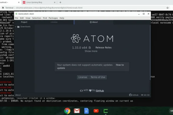 Crouton: como executar aplicativos Linux no Chrome OS Windows ou nas guias do navegador (Chromebook)