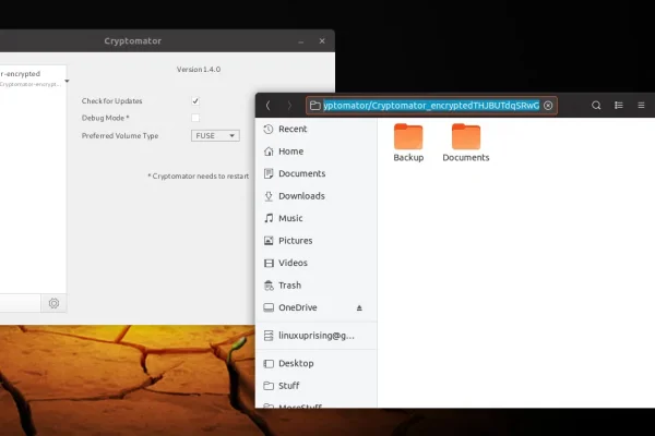 Cryptomator Cloud Storage Encryption Tool 1.4.0 lançada com suporte FUSE / Dokany