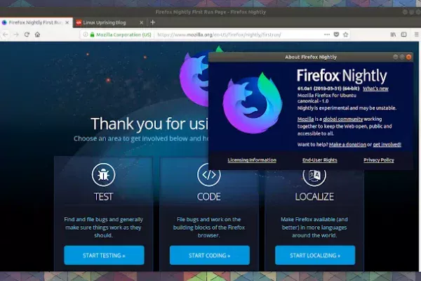 Como instalar o Firefox Beta ou Nightly (Alpha) no Linux Mint ou Ubuntu a partir do repositório PPA