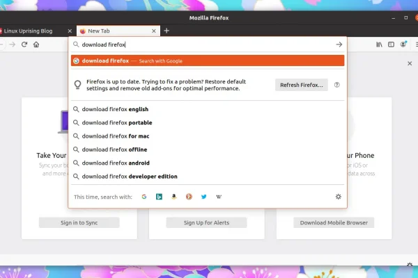 Firefox 75 lançado com suporte para Flatpak; O Firefox no Wayland agora tem H.264 VA-API e suporte completo para WebGL