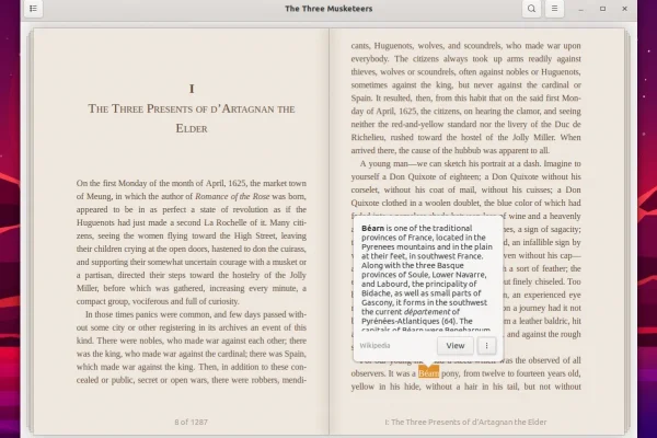 Leitor de e-books para Linux Foliate 2.2.0 adiciona visualização de biblioteca, descoberta de eBook e suporte para quadrinhos