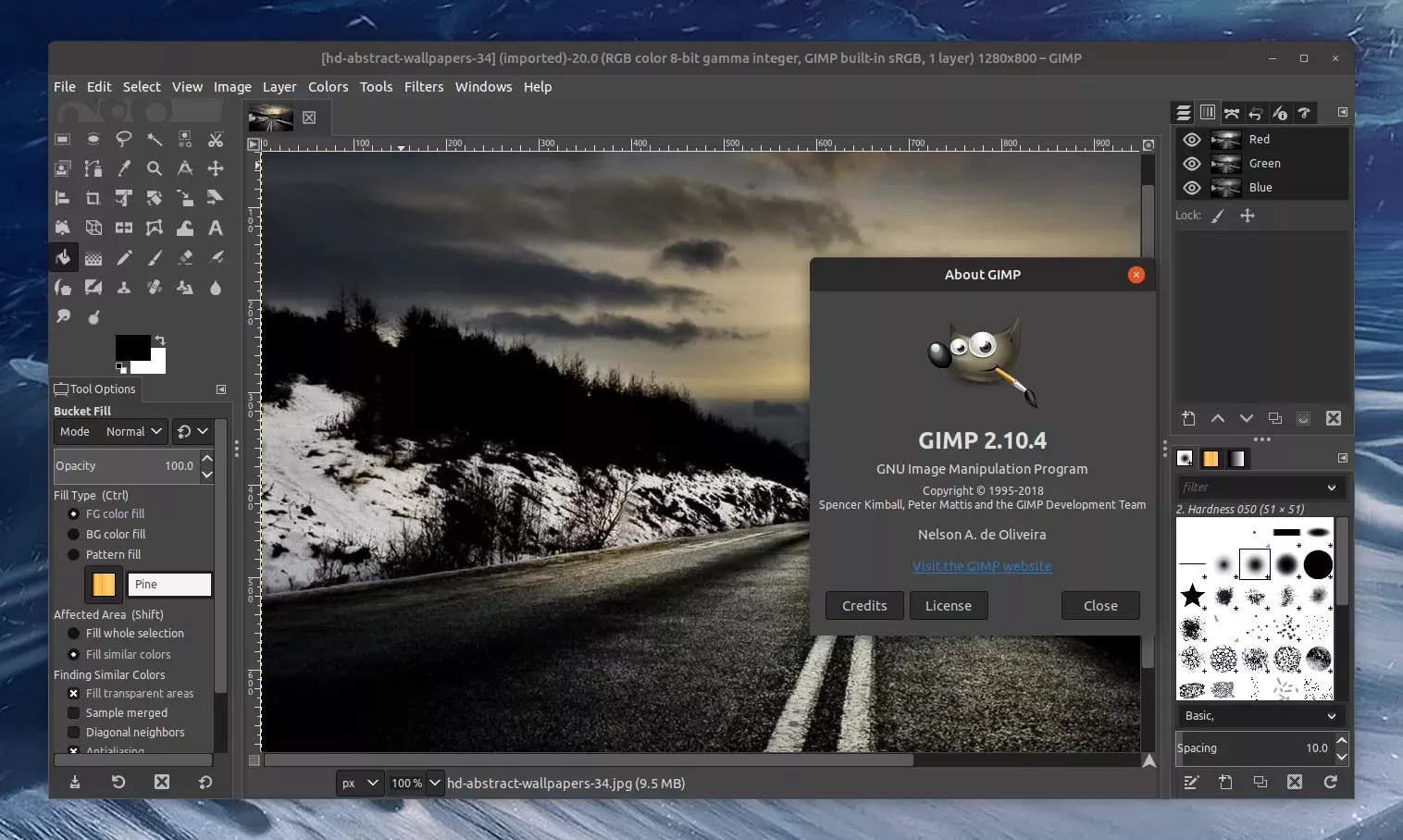 GIMP 2.10.4