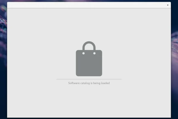 Corrigir o software Gnome travado com a mensagem "O catálogo do software está sendo carregado"
