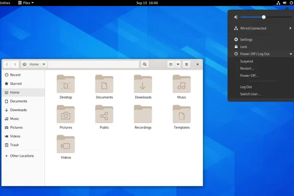 Novos recursos e melhorias no GNOME 3.38