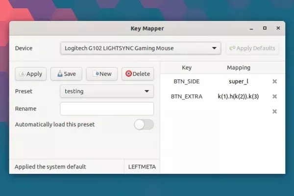 Remapeando botões do teclado e mouse no Linux com a nova GUI Key Mapper (compatível com X11 e Wayland)