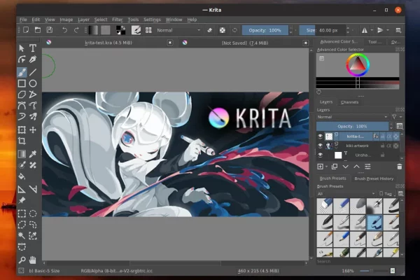 Editor de imagens Krita 4.2.0 lançado com várias melhorias