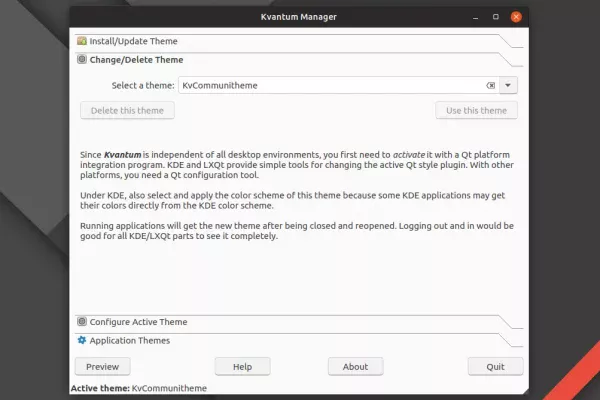 Use temas personalizados para aplicativos Qt (e corrija o tema Qt5 no GNOME) no Linux com Kvantum