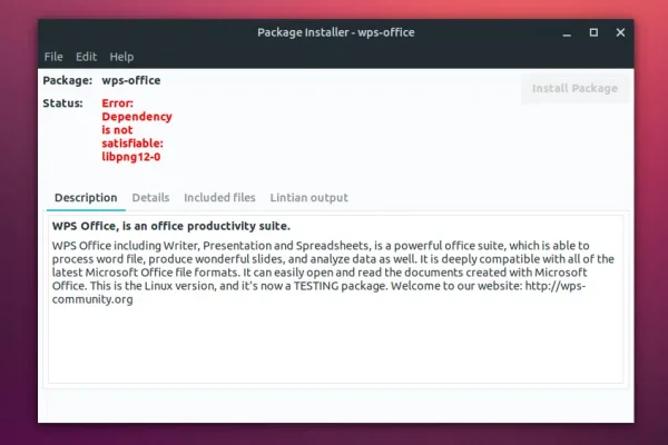 Corrigindo falta do libpng12-0 no Ubuntu 18.04, 19.10 ou 20.04