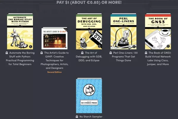 Linux Geek Humble Book Bundle: US $ 571 em livros digitais por US $ 1 (ou mais)