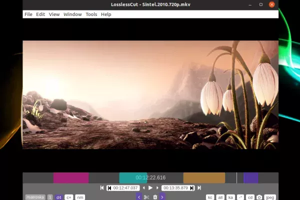 Video Cutter LosslessCut gratuito adiciona vários pontos de corte, recurso de mesclagem de vídeo