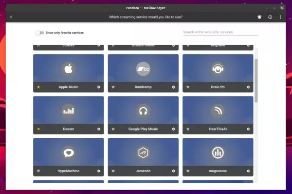 MellowPlayer atualizado com suporte para controle remoto, plugin Pandora Radio