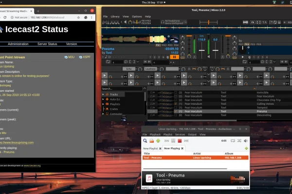 Como criar sua própria estação de rádio na Internet usando Icecast e Mixxx rodando em Ubuntu / Debian ou Fedora