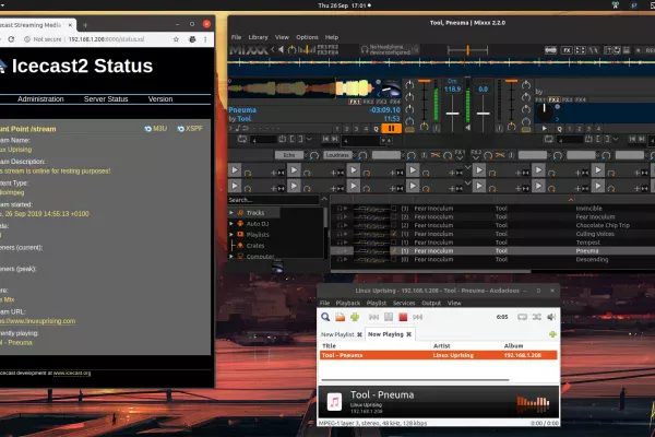 Como criar sua própria estação de rádio na Internet usando Icecast e Mixxx rodando em Ubuntu / Debian ou Fedora