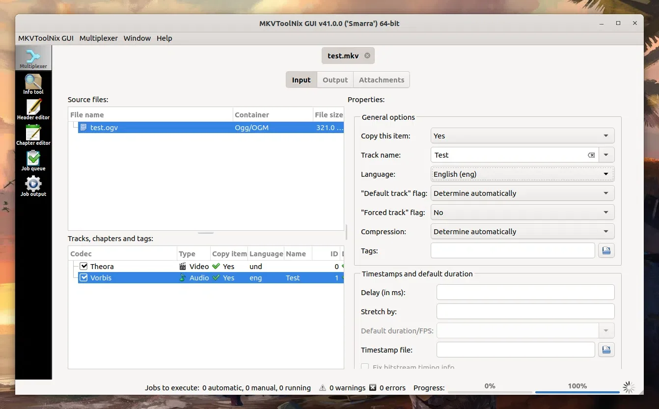 MKVToolNix GUI
