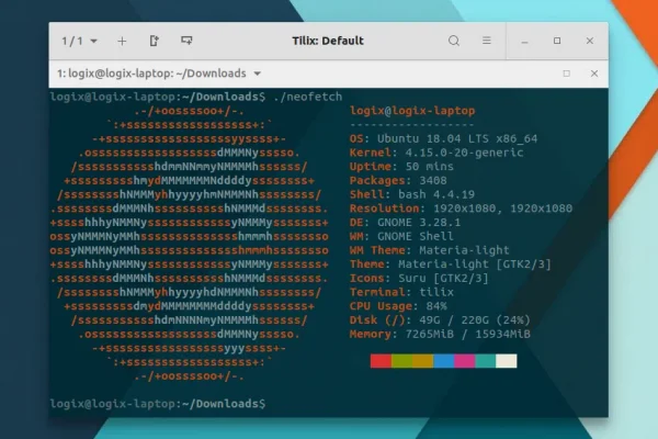 Exibir informações do sistema no Linux com Neofetch (versão 4.0.0 disponível)