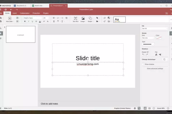 Editores de desktop ONLYOFFICE agora disponíveis para instalação no Linux a partir do Flathub Editores de desktop ONLYOFFICE agora disponíveis para instalação no Linux a partir do Flathub