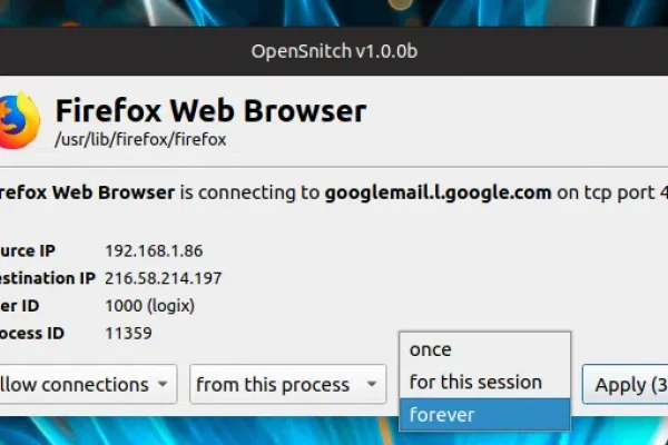 Como instalar o firewall de nível de aplicativo OpenSnitch no Ubuntu