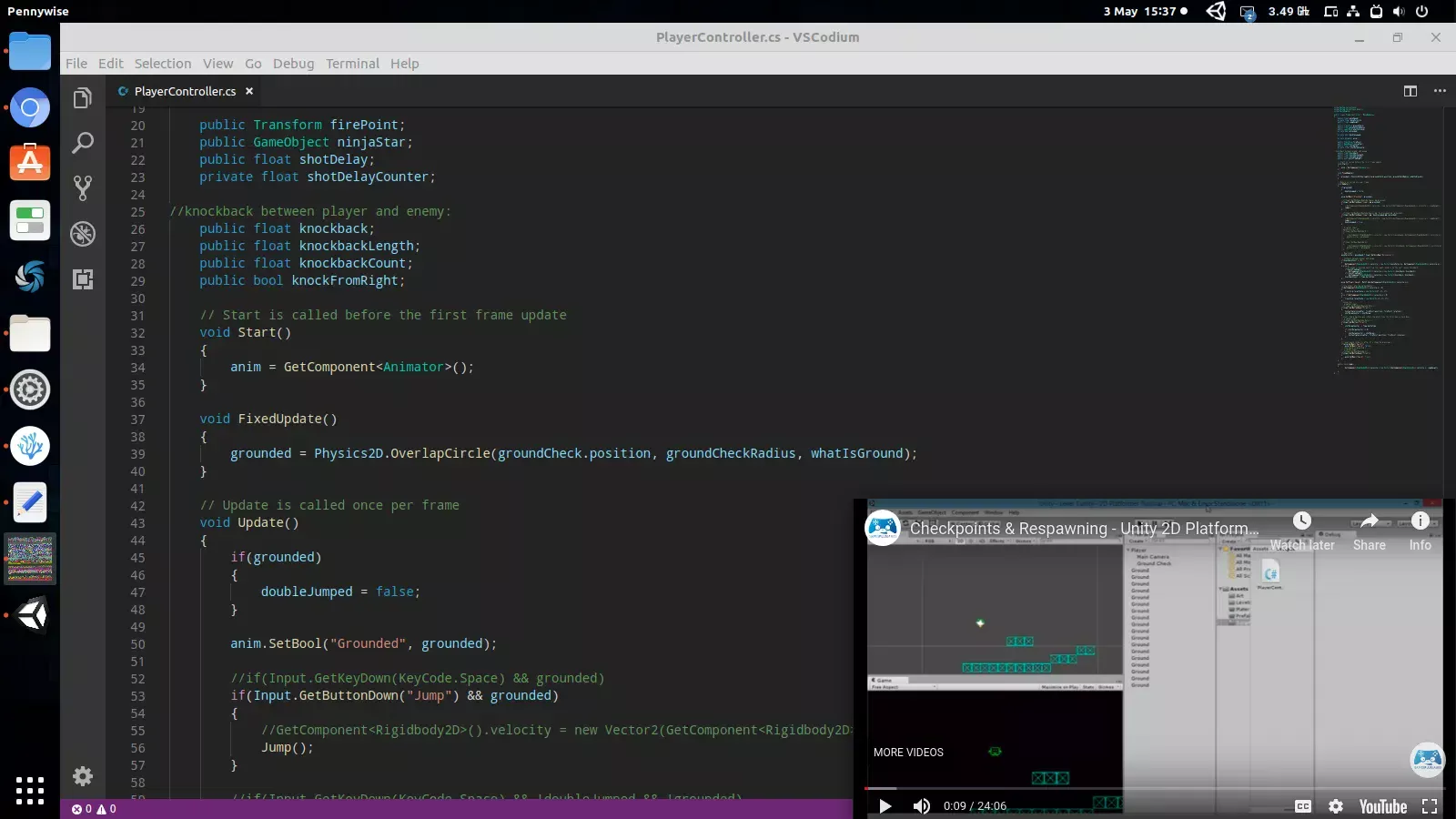 Janela flutuante sem borda Pennywise
