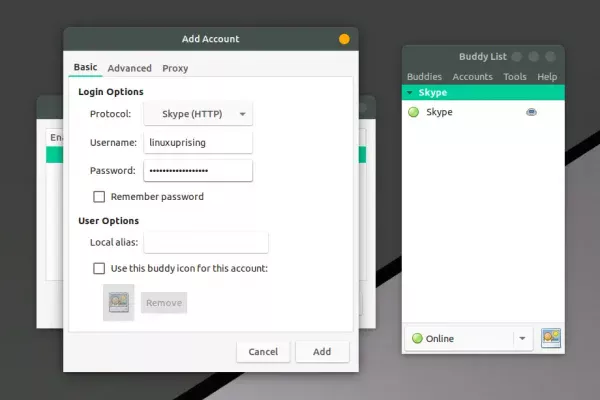 O plug-in SkypeWeb do Pidgin / Libpurple apresenta uma nova versão estável