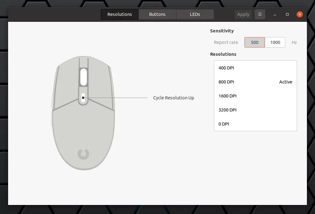 Piper configurar mouses para jogos Linux