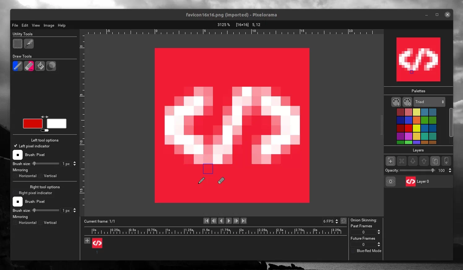 Pixelorama 2D sprite editor