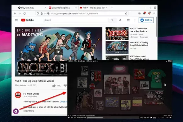 Abra vídeos do YouTube (e mais) do seu navegador com MPV [Firefox, Chrome]