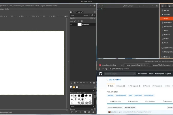 Como instalar a extensão de janelas ladrilhadas do Pop Shell no Ubuntu 20.04 ou 20.10, Fedora 32 ou 33, Debian Bullseye ou Sid e Arch Linux ou Manjaro
