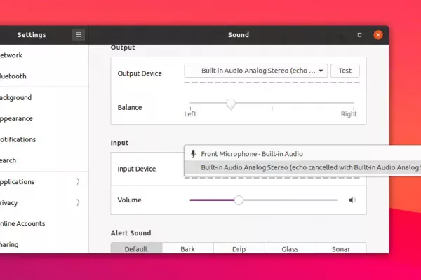 Como ativar o cancelamento de eco / ruído da entrada de microfone em seu desktop Linux (PulseAudio)