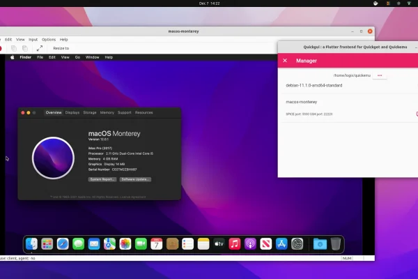 Crie e execute rapidamente máquinas virtuais otimizadas de Linux, macOS e Windows com Quickemu (com download automático de ISO)