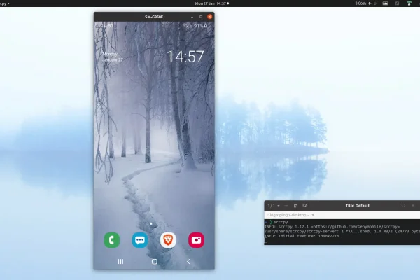scrcpy agora disponível em Debian Testing / Sid e Ubuntu 20.04 Focal Fossa