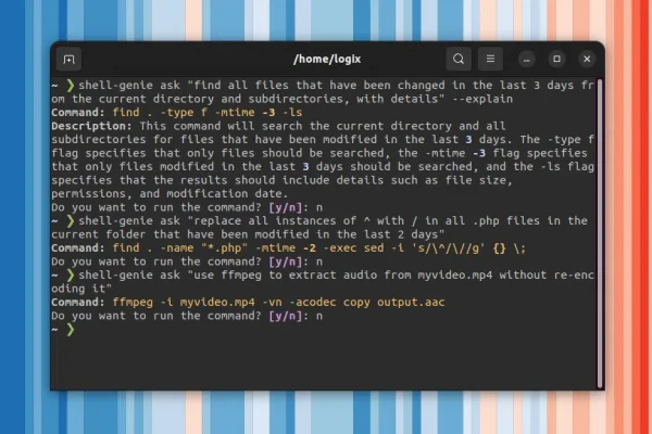 Converta expressões em inglês simples em comandos usando o GPT-3 Powered Shell Genie
