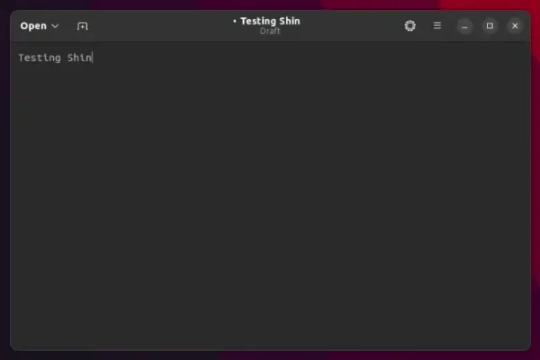 Execute comandos do shell em praticamente qualquer aplicativo que ofereça suporte à digitação de texto com Shin