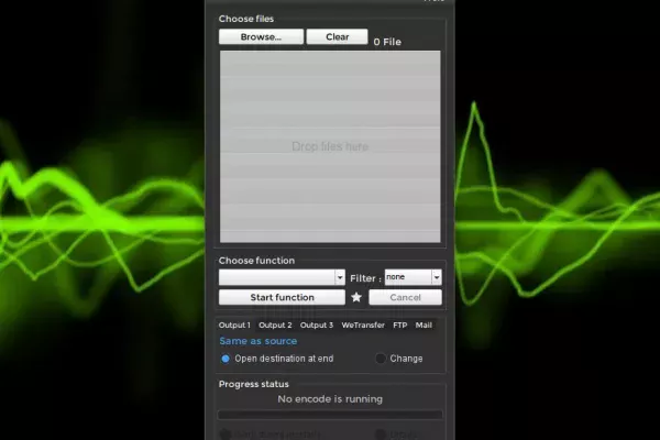 O Shutter Encoder é um transcodificador de áudio/vídeo com recursos prontos