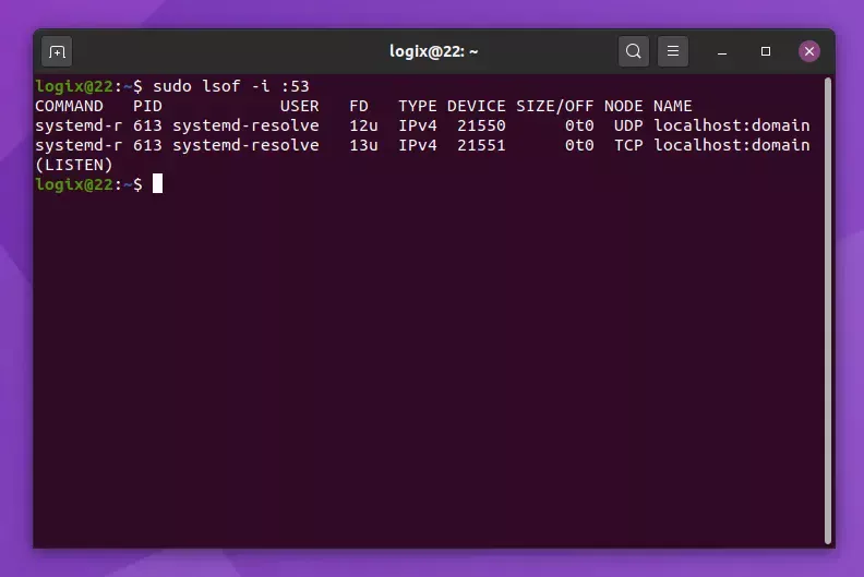 Port systemd-resolvidos 53 Ubuntu