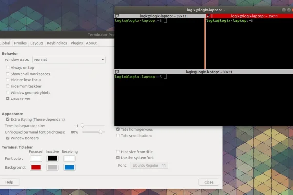 Tilix: O emulador de terminal em GTK+ 3 quase perfeito