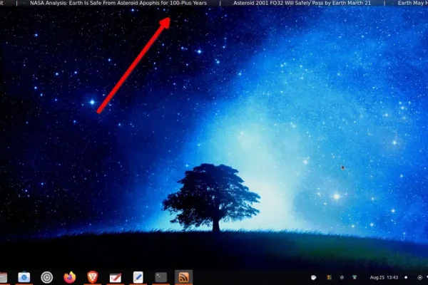 Adicione um ticker de notícias ao seu desktop com TICKR (widget de feed de notícias)