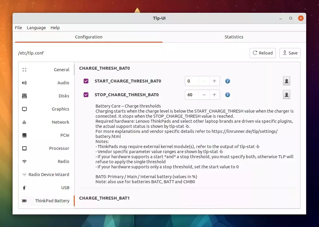 tlpui-charge-thresholds tlpui-charge-thresholds