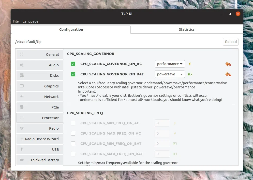 TLP GUI