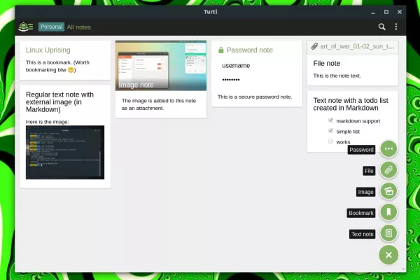 Evernote Alternative Turtl v0.7 criptografado inclui servidor reescrito, novo recurso Spaces