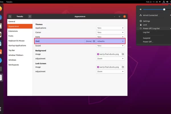 Como instalar o tema GNOME Shell padrão (Adwaita) no Ubuntu 20.04, 20.10 e 21.04